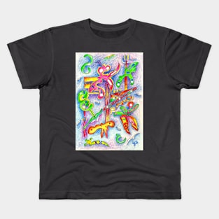 the speech abstract Kids T-Shirt